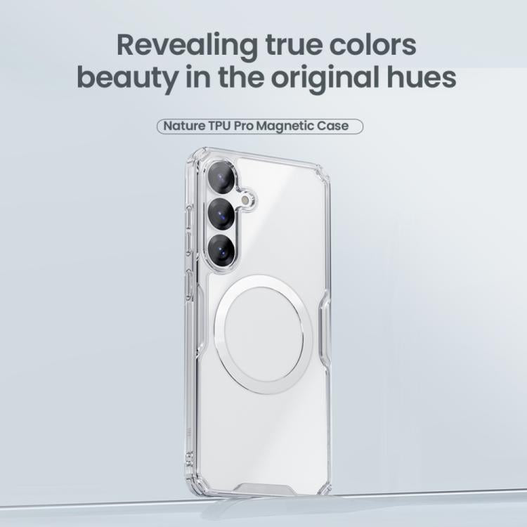 For Samsung Galaxy S25 5G NILLKIN Ultra Clear Magsafe PC + TPU Phone Case(Transparent) - Galaxy S25 5G Cases by NILLKIN | Online Shopping UK | buy2fix