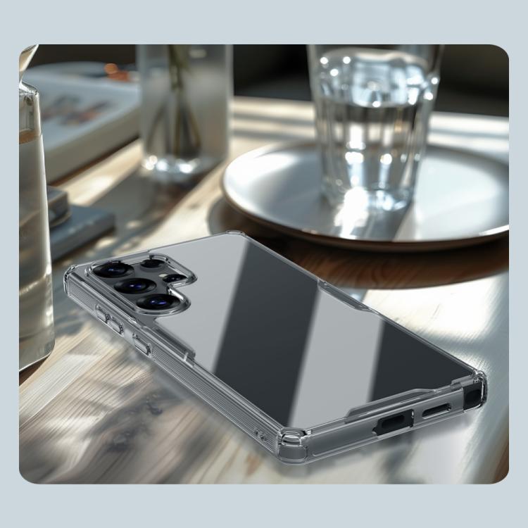 For Samsung Galaxy S25 Ultra 5G NILLKIN PC + TPU Phone Case(Transparent) - Galaxy S25 Ultra 5G Cases by NILLKIN | Online Shopping UK | buy2fix