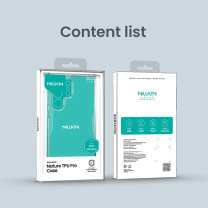 For Samsung Galaxy S25 Ultra 5G NILLKIN PC + TPU Phone Case(Transparent) - Galaxy S25 Ultra 5G Cases by NILLKIN | Online Shopping UK | buy2fix