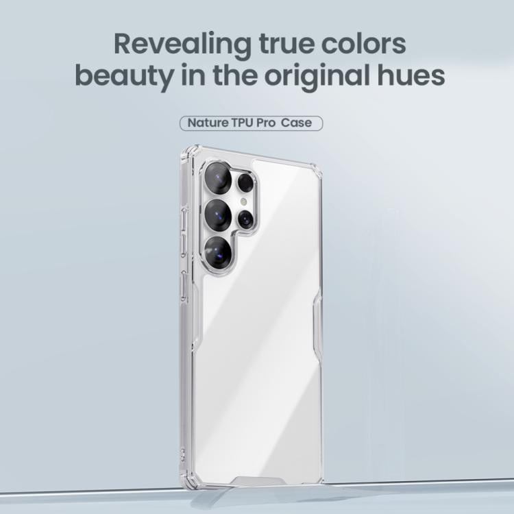 For Samsung Galaxy S25 Ultra 5G NILLKIN PC + TPU Phone Case(Transparent) - Galaxy S25 Ultra 5G Cases by NILLKIN | Online Shopping UK | buy2fix