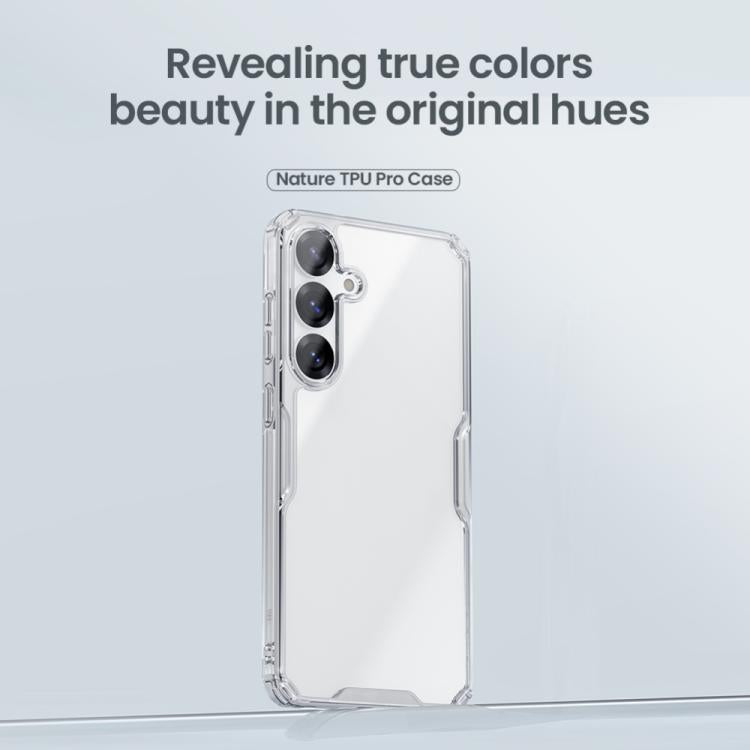 For Samsung Galaxy S25 5G NILLKIN PC + TPU Phone Case(Transparent) - Galaxy S25 5G Cases by NILLKIN | Online Shopping UK | buy2fix