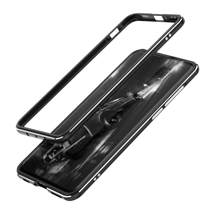 For Huawei P40 Aluminum Alloy Shockproof Protective Bumper Frame(Black) - Huawei Cases by buy2fix | Online Shopping UK | buy2fix