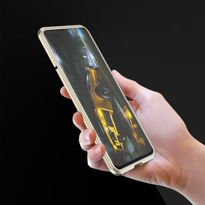 For Huawei P40 Aluminum Alloy Shockproof Protective Bumper Frame(Black) - Huawei Cases by buy2fix | Online Shopping UK | buy2fix