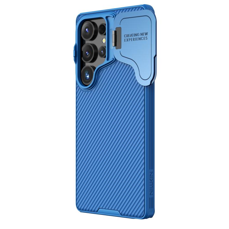 For Samsung Galaxy S25 Ultra 5G NILLKIN CamShield Prop MagSafe Magnetic PC Phone Case(Blue) - Galaxy S25 Ultra 5G Cases by NILLKIN | Online Shopping UK | buy2fix