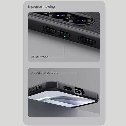 For Samsung Galaxy S25+ 5G NILLKIN Frosted Shield Pro Magnetic Phone Case(Black) - Galaxy S25+ 5G Cases by NILLKIN | Online Shopping UK | buy2fix