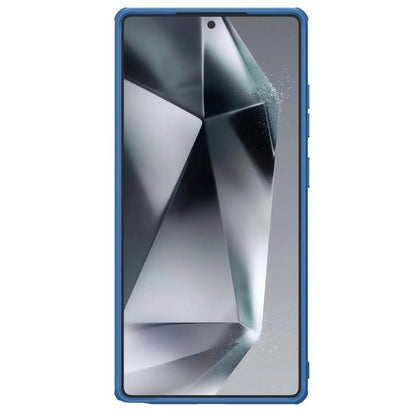 For Samsung Galaxy S25 Ultra 5G NILLKIN Frosted Shield Pro PC + TPU Phone Case(Blue) - Galaxy S25 Ultra 5G Cases by NILLKIN | Online Shopping UK | buy2fix