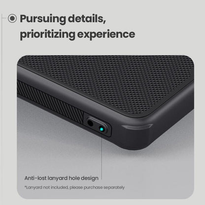 For Samsung Galaxy S25 Ultra 5G NILLKIN Frosted Shield Pro PC + TPU Phone Case(Grey) - Galaxy S25 Ultra 5G Cases by NILLKIN | Online Shopping UK | buy2fix