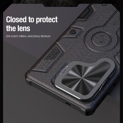 For Samsung Galaxy S25 Ultra 5G NILLKIN Black Rhino Prop PC Phone Case(Black) - Galaxy S25 Ultra 5G Cases by NILLKIN | Online Shopping UK | buy2fix