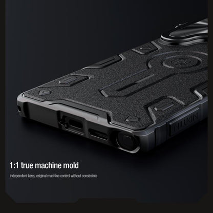 For Samsung Galaxy S25 Ultra 5G NILLKIN Black Rhino Prop PC Phone Case(Blue) - Galaxy S25 Ultra 5G Cases by NILLKIN | Online Shopping UK | buy2fix