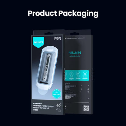 For Samsung Galaxy S25+ 5G NILLKIN Guardian Full Coverage Privacy Tempered Glass Film - Galaxy S25+ 5G Tempered Glass by NILLKIN | Online Shopping UK | buy2fix