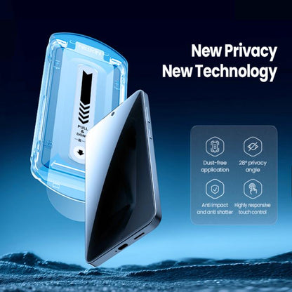 For Samsung Galaxy S25+ 5G NILLKIN Guardian Full Coverage Privacy Tempered Glass Film - Galaxy S25+ 5G Tempered Glass by NILLKIN | Online Shopping UK | buy2fix