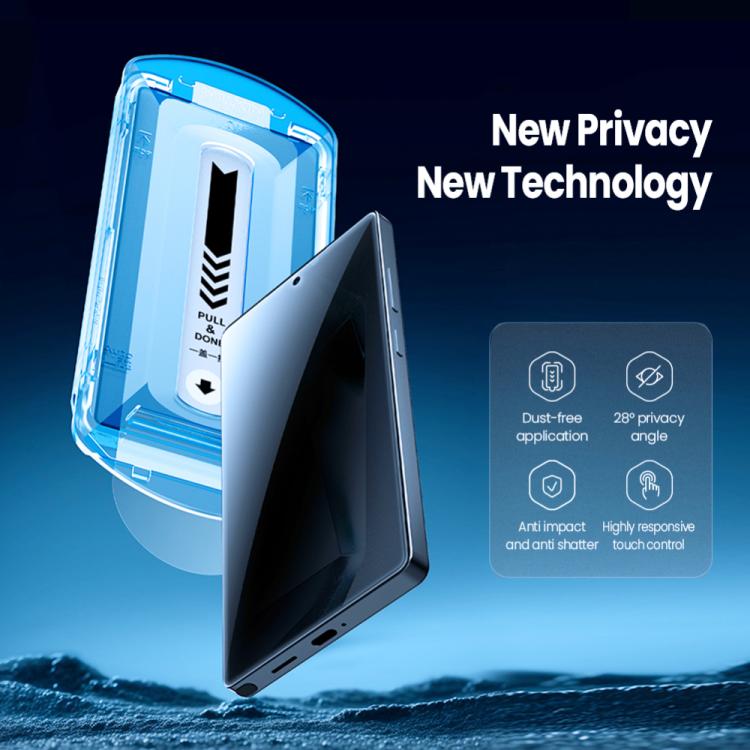 For Samsung Galaxy S25 Ultra 5G NILLKIN Guardian Full Coverage Privacy Tempered Glass Film - Galaxy S25 Ultra 5G Tempered Glass by NILLKIN | Online Shopping UK | buy2fix