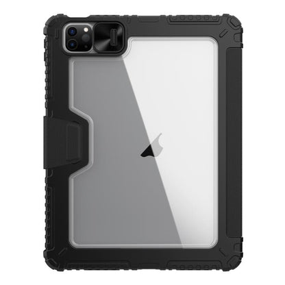 For iPad Air 11 2024 / 2025 NILLKIN Bumper Pro Folding Style Tablet Leather Case(Black) - iPad Air 11 2025 / 2024 Cases by NILLKIN | Online Shopping UK | buy2fix
