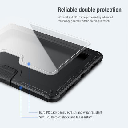 For iPad Air 11 2024 / 2025 NILLKIN Bumper Pro Folding Style Tablet Leather Case(Black) - iPad Air 11 2025 / 2024 Cases by NILLKIN | Online Shopping UK | buy2fix