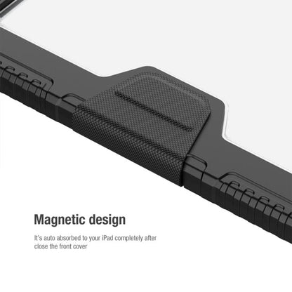 For iPad Air 11 2024 / 2025 NILLKIN Bumper Pro Folding Style Tablet Leather Case(Grey) - iPad Air 11 2025 / 2024 Cases by NILLKIN | Online Shopping UK | buy2fix
