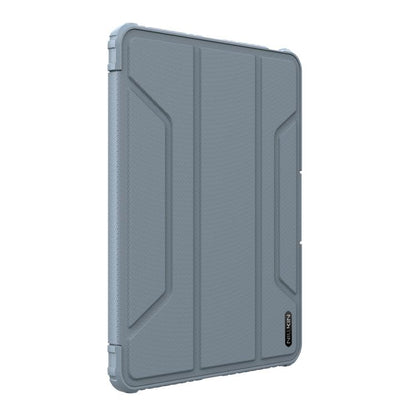 For iPad Air 11 2024 / 2025 NILLKIN Bumper Pro Folding Style Tablet Leather Case(Grey) - iPad Air 11 2025 / 2024 Cases by NILLKIN | Online Shopping UK | buy2fix
