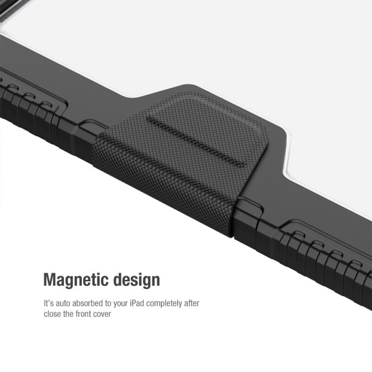 For iPad Air 13 2024 / 2025 NILLKIN Bumper Pro Folding Style Tablet Leather Case(Black) - iPad Air 13 2025 / 2024 Cases by NILLKIN | Online Shopping UK | buy2fix