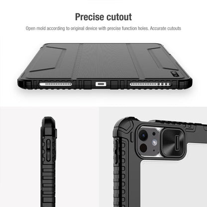 For iPad Air 13 2024 / 2025 NILLKIN Bumper Pro Folding Style Tablet Leather Case(Black) - iPad Air 13 2025 / 2024 Cases by NILLKIN | Online Shopping UK | buy2fix