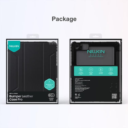 For iPad Air 13 2024 / 2025 NILLKIN Bumper Pro Folding Style Tablet Leather Case(Black) - iPad Air 13 2025 / 2024 Cases by NILLKIN | Online Shopping UK | buy2fix