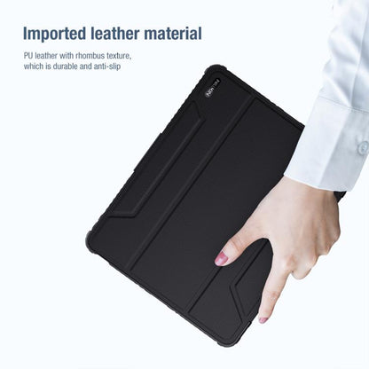 For iPad Air 13 2024 / 2025 NILLKIN Bumper Pro Folding Style Tablet Leather Case(Black) - iPad Air 13 2025 / 2024 Cases by NILLKIN | Online Shopping UK | buy2fix
