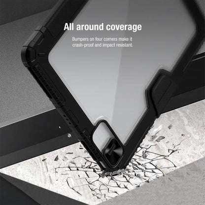 For iPad Air 13 2024 / 2025 NILLKIN Bumper Pro Folding Style Tablet Leather Case(Black) - iPad Air 13 2025 / 2024 Cases by NILLKIN | Online Shopping UK | buy2fix