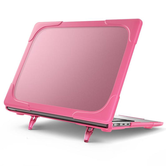 For Microsoft Surface Laptop 7 13.8 inch TPU + PC Two-color Anti-fall Laptop Protective Case(Rose Red) - Other by buy2fix | Online Shopping UK | buy2fix