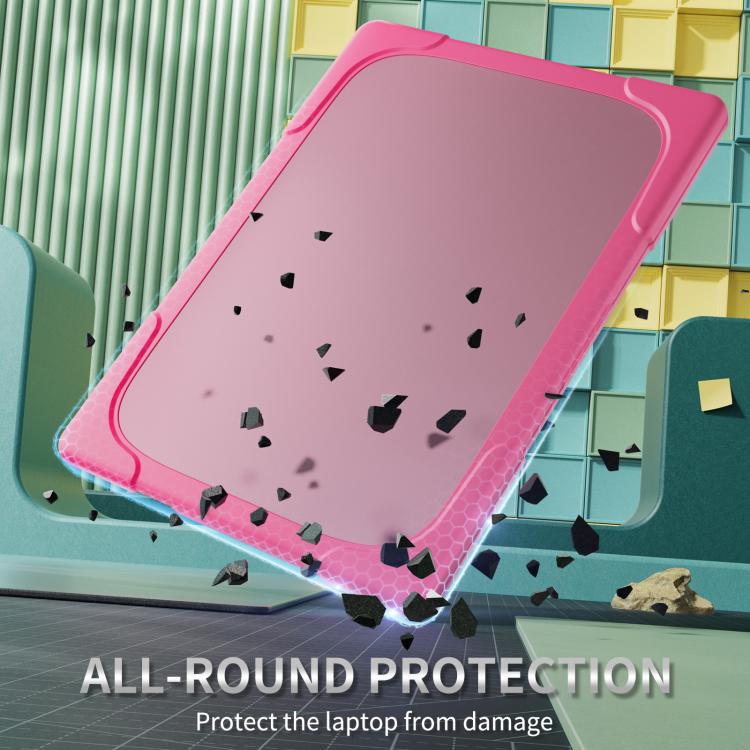 For Microsoft Surface Laptop 7 13.8 inch TPU + PC Two-color Anti-fall Laptop Protective Case(Rose Red) - Other by buy2fix | Online Shopping UK | buy2fix