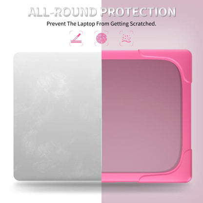 For Microsoft Surface Laptop 7 13.8 inch TPU + PC Two-color Anti-fall Laptop Protective Case(Rose Red) - Other by buy2fix | Online Shopping UK | buy2fix