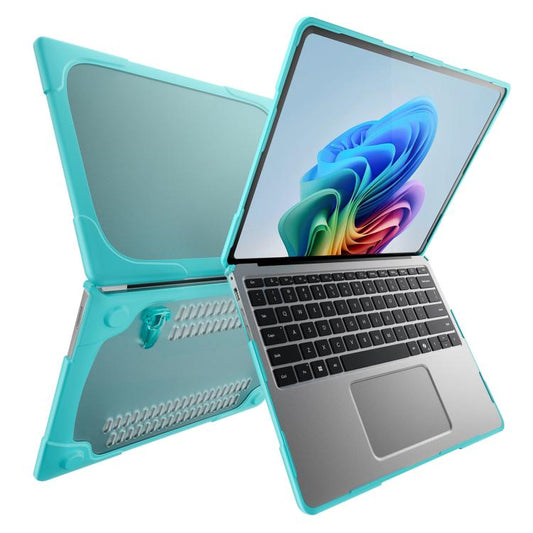 For Microsoft Surface Laptop 7 13.8 inch TPU + PC Two-color Anti-fall Laptop Protective Case(Light Blue) - Other by buy2fix | Online Shopping UK | buy2fix