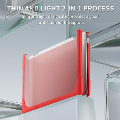 For HP ENVY X360-14 2024 TPU + PC Two-color Anti-fall Laptop Protective Case(Red) - Other by buy2fix | Online Shopping UK | buy2fix