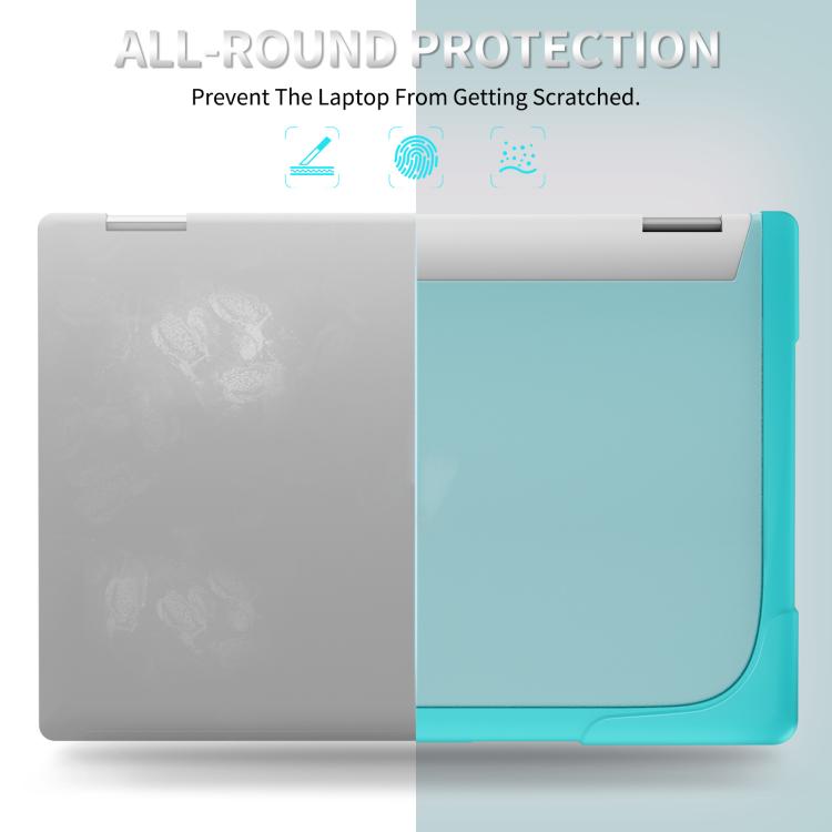For HP ENVY X360-14 2024 TPU + PC Two-color Anti-fall Laptop Protective Case(Light Blue) - Other by buy2fix | Online Shopping UK | buy2fix