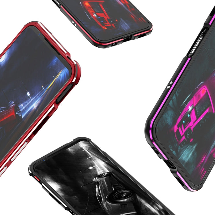 For ZTE Nubia Red Magic 5G Aluminum Alloy Shockproof Protective Bumper Frame(Black) - ZTE Cases by buy2fix | Online Shopping UK | buy2fix