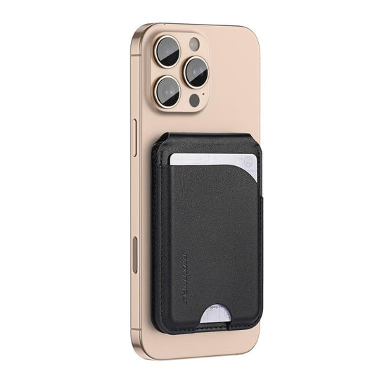 DUX DUCIS Neva Series MagSafe Magnetic Holder Card Bag(Black) - Adhesive Card Holders by DUX DUCIS | Online Shopping UK | buy2fix