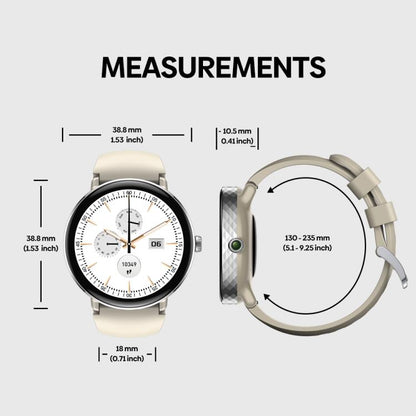 Zeblaze Lily 2 1.2 inch Screen Haute & Healthy Lady Smart Watch(Stardust Silver) - Smart Watches by Zeblaze | Online Shopping UK | buy2fix