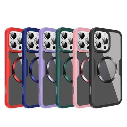 For iPhone 17 Pro Max CD Texture MagSafe Phone Case(Red) - iPhone 17 Pro Max Cases by buy2fix | Online Shopping UK | buy2fix