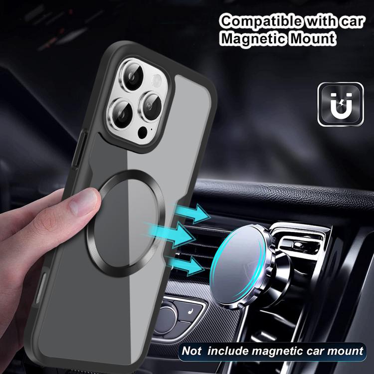 For iPhone 17 Pro Max CD Texture MagSafe Phone Case(Black) - iPhone 17 Pro Max Cases by buy2fix | Online Shopping UK | buy2fix