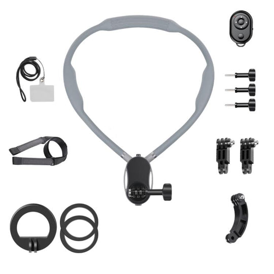 Magnetic Neck Mount Anti-shake Bracket, Type:12 in 1 Remote