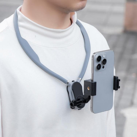 Magnetic Neck Mount Anti-shake Bracket, Type:4 in 1 Phone Clamp - Holder by buy2fix | Online Shopping UK | buy2fix