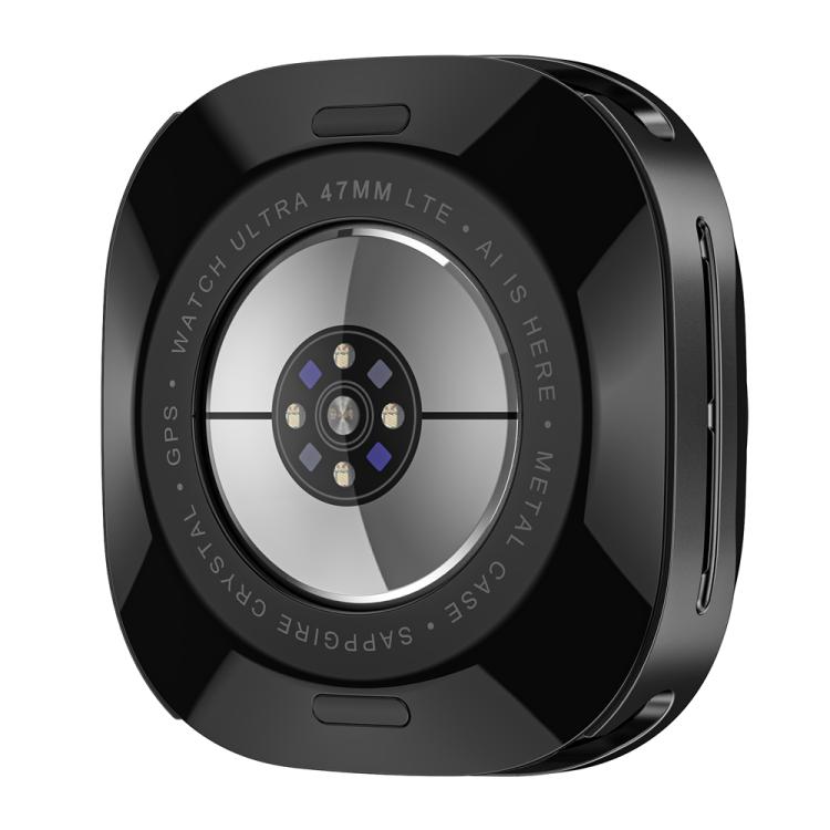 For Samsung Galaxy Watch Ultra 47mm / Ultra 2025 Aluminum Alloy Metal PC Watch Protective Cover(Black White) - Watch Cases by buy2fix | Online Shopping UK | buy2fix