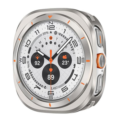 For Samsung Galaxy Watch Ultra 47mm / Ultra 2025 Aluminum Alloy Metal PC Watch Protective Cover(Titanium Orange) - Watch Cases by buy2fix | Online Shopping UK | buy2fix