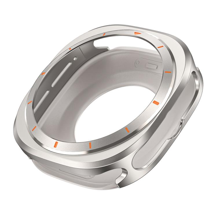 For Samsung Galaxy Watch Ultra 47mm / Ultra 2025 Aluminum Alloy Metal PC Watch Protective Cover(Titanium Orange) - Watch Cases by buy2fix | Online Shopping UK | buy2fix