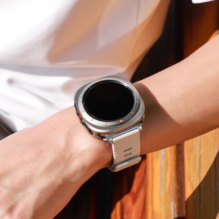 For Samsung Galaxy Watch Ultra 47mm / Ultra 2025 Aluminum Alloy Metal PC Watch Protective Cover(Titanium Orange) - Watch Cases by buy2fix | Online Shopping UK | buy2fix