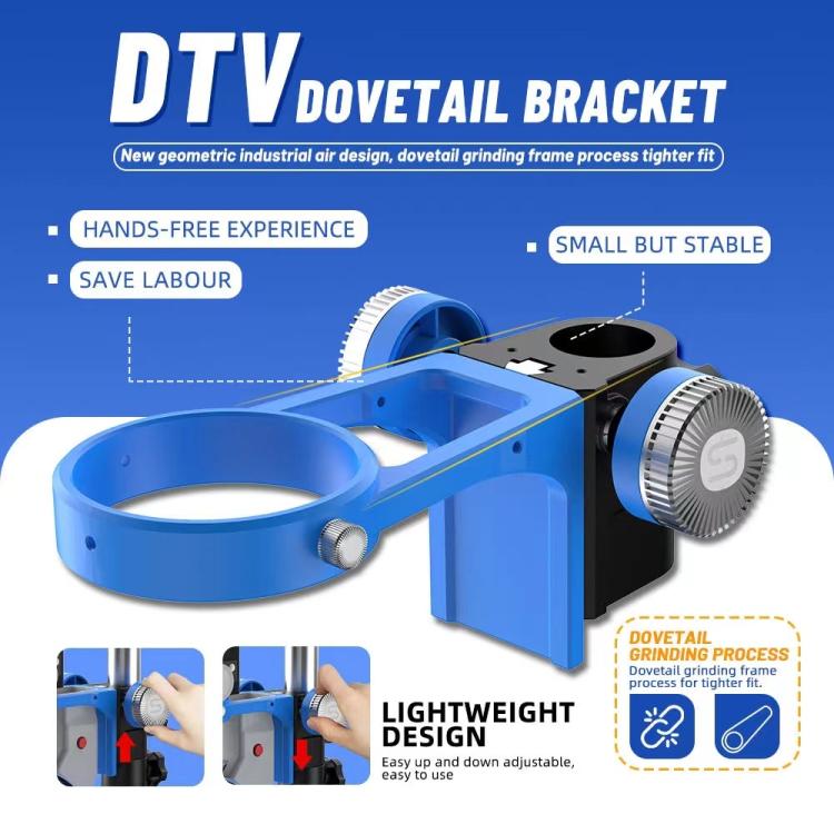 Kaisi S8 6.7-52X Zoom Trinocular Stereo Microscope Set - Microscope Magnifier Series by Kaisi | Online Shopping UK | buy2fix
