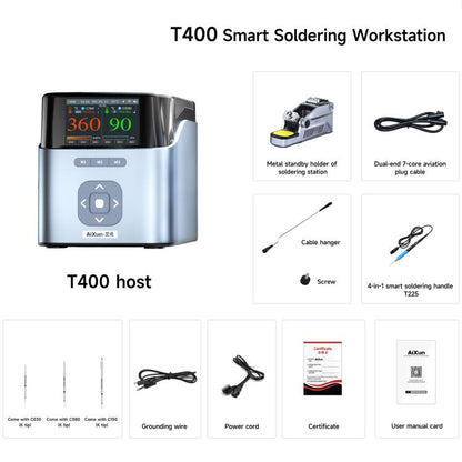 AiXun T400 320W Smart Soldering Workstation, Plug:EU Plug - Soldering Iron Set by buy2fix | Online Shopping UK | buy2fix
