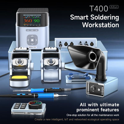 AiXun T400 320W Smart Soldering Workstation, Plug:UK Plug - Soldering Iron Set by buy2fix | Online Shopping UK | buy2fix