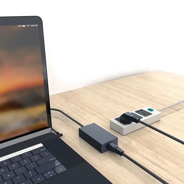 EU Plug Computer PC Power Cord 3 Pin Cable 0.5 Square, Length:1.8m(Black) - Power Cord by buy2fix | Online Shopping UK | buy2fix