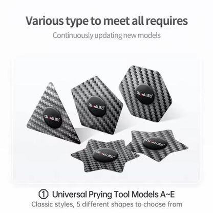 Qianli High Toughness Multifunctional Carbon Fiber Prying Tool Hexagon Shaped - Crowbar by QIANLI | Online Shopping UK | buy2fix