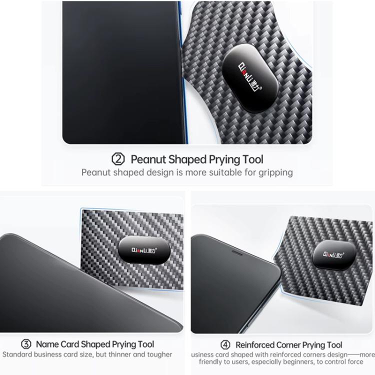 Qianli High Toughness Multifunctional Carbon Fiber Prying Tool Triangular shaped - Crowbar by QIANLI | Online Shopping UK | buy2fix