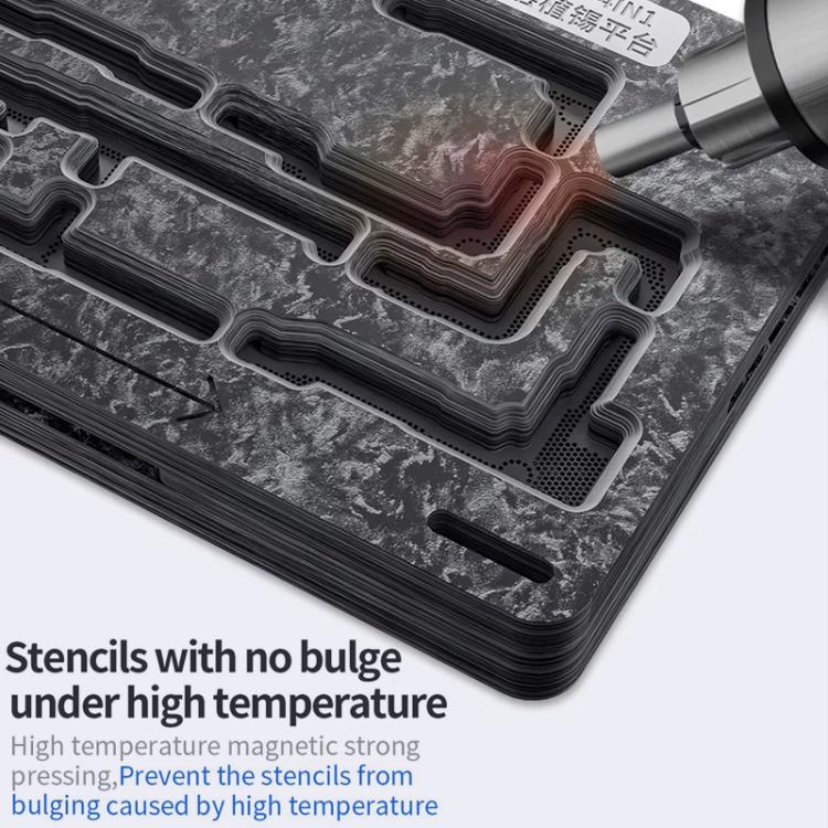 Qianli 4 in 1 Magnetic Middle Layer BGA Reballing Platform for iPhone 16 Series - Repair Platform by QIANLI | Online Shopping UK | buy2fix