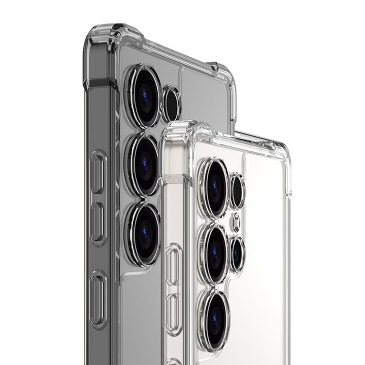 For Samsung Galaxy S25 Ultra 5G GKK Airbag Full Coverage Phone Case with Rotating Holder, Not Included Pen(Transparent) - Galaxy S25 Ultra 5G Cases by GKK | Online Shopping UK | buy2fix